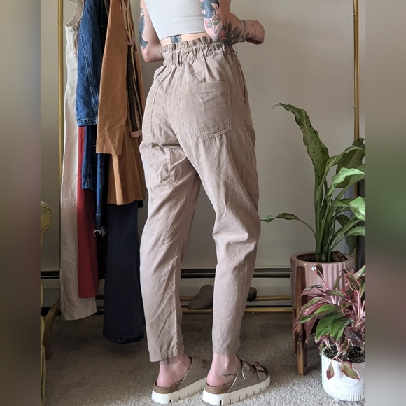Zara ribbed trouser pants - Picture 4 of 5